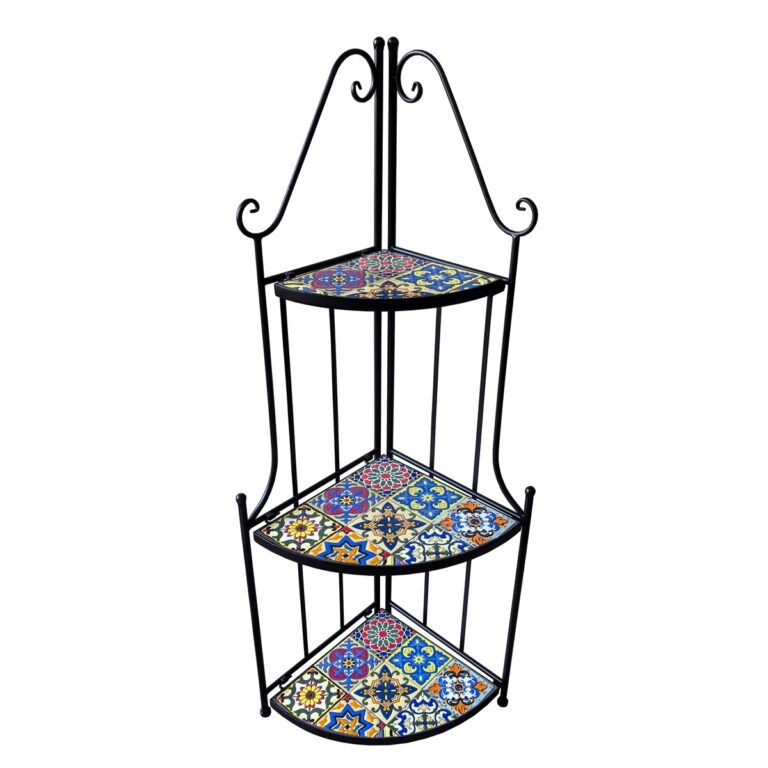 5029936998002 1 Marrakesh 3 Tier Metal Corner Plant Stand.jpg